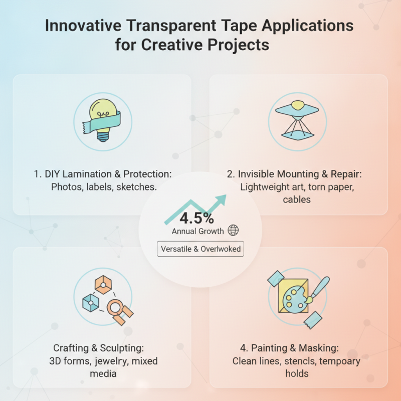 2026 Top Transparent Tape Applications for Home and Office Use?