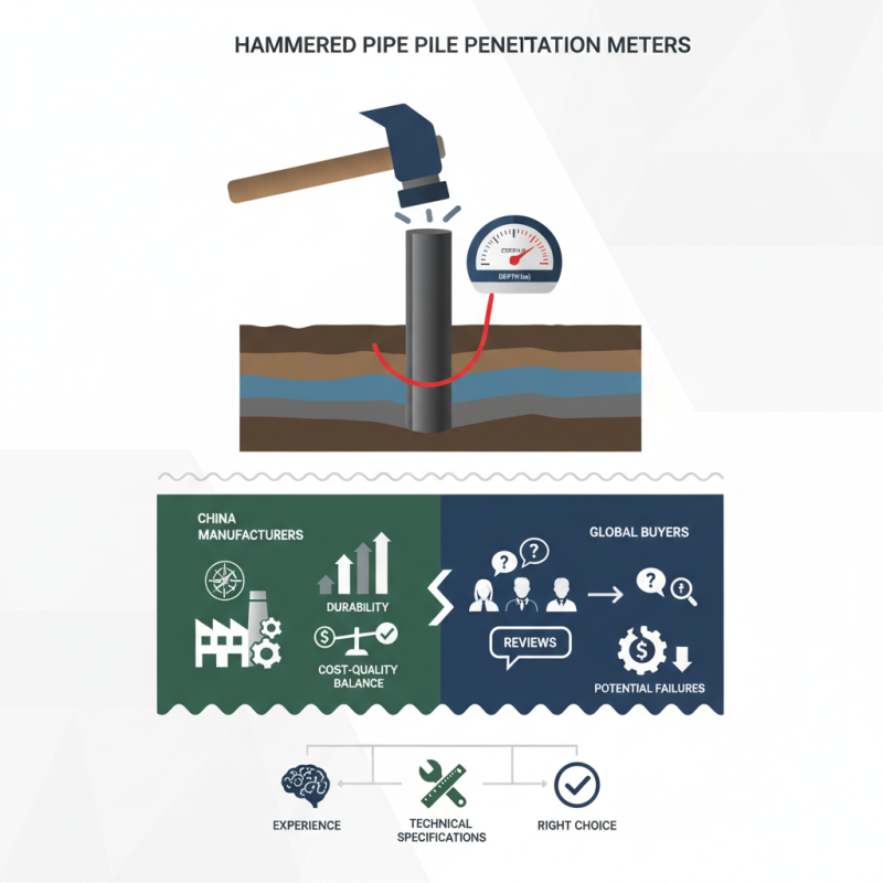 China Best Hammered Pipe Pile Penetration Meter for Global Buyers?
