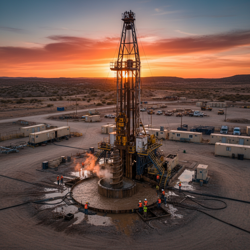 What is a Rotary Drilling Rig and How Does it Work?