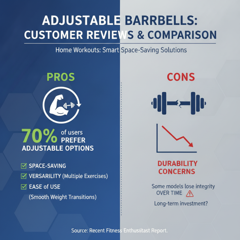 Best Adjustable Barbell Options for Home Workouts 2026?