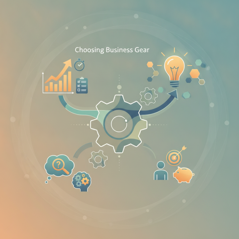 How to Choose the Right Gear for Your Business Needs?