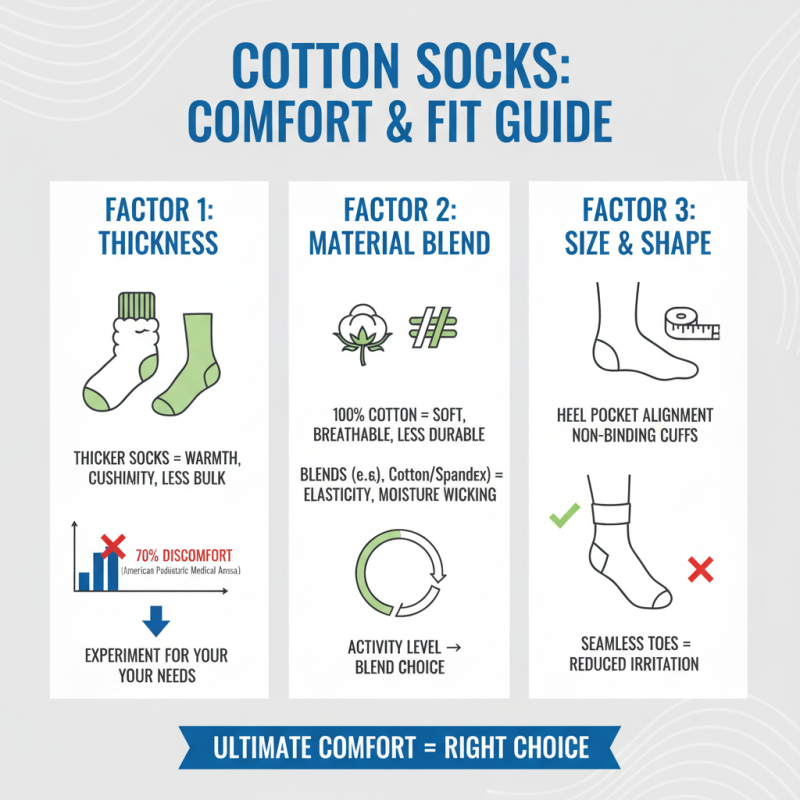 Top Tips for Choosing the Best Cotton Socks for Your Needs