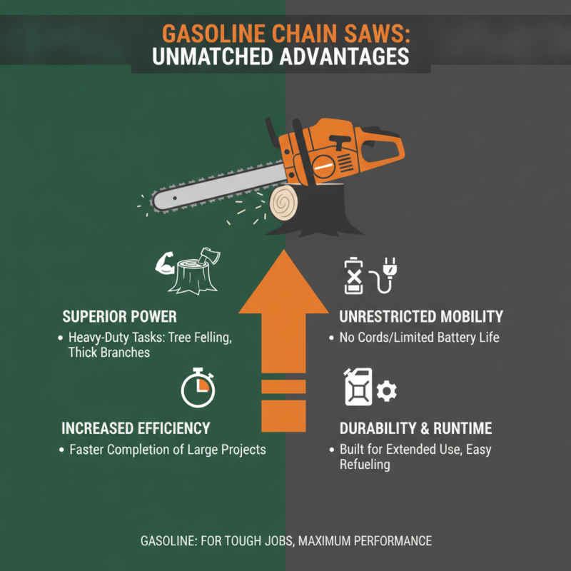 Why Choose Gasoline Chain Saw for Your Next Project?