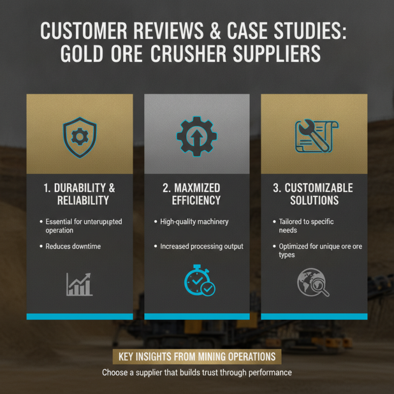 Top Gold Ore Crusher Suppliers for Quality Mining Solutions?