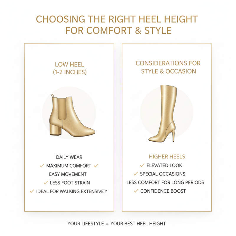 How to Choose the Best Ladies Gold Boots for Every Occasion?