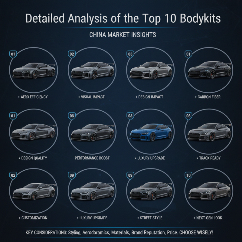 Top 10 Audi Bodykits in China for Global Buyers?