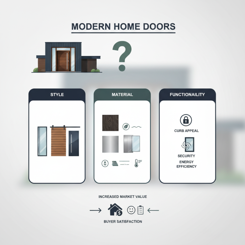 How To Choose Doors For Modern Homes That Impress Buyers?