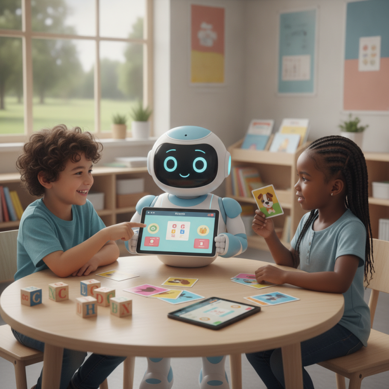 Can Robots Assist Children in Boosting Language Skills?