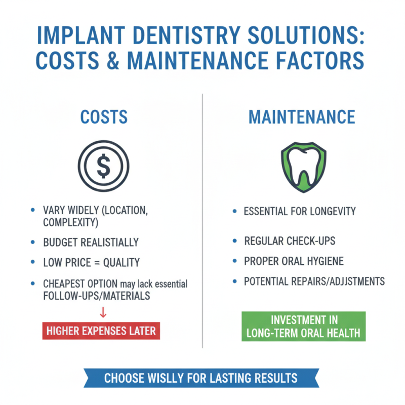How to Choose the Right Implant Dentistry Solutions for Your Needs?