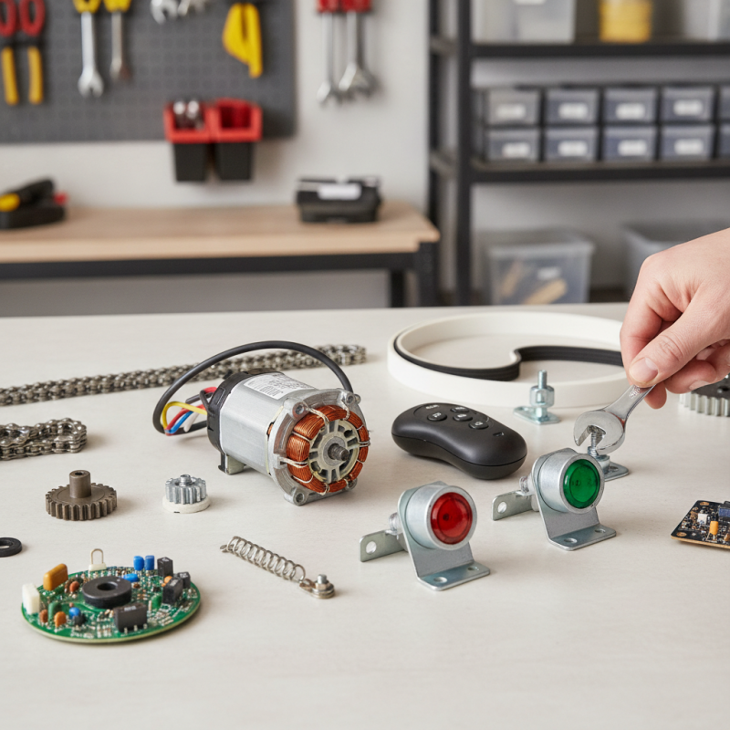 Essential Garage Door Opener Parts You Need to Know?