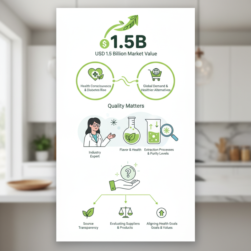 2026 Best Stevia Extract for Global Buyers Insights?
