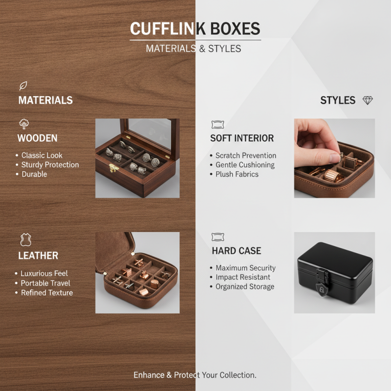 How to Choose the Best Cufflink Box for Your Collection?