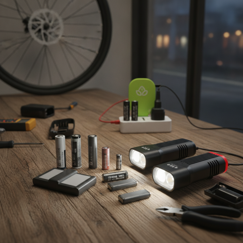 How to choose the best rechargeable battery for your LED bike lights?