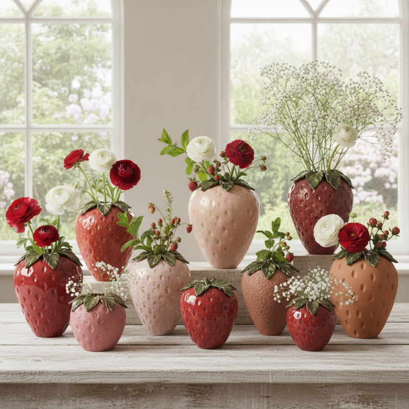 Top 10 Strawberry Vase Designs for Global Buyers?