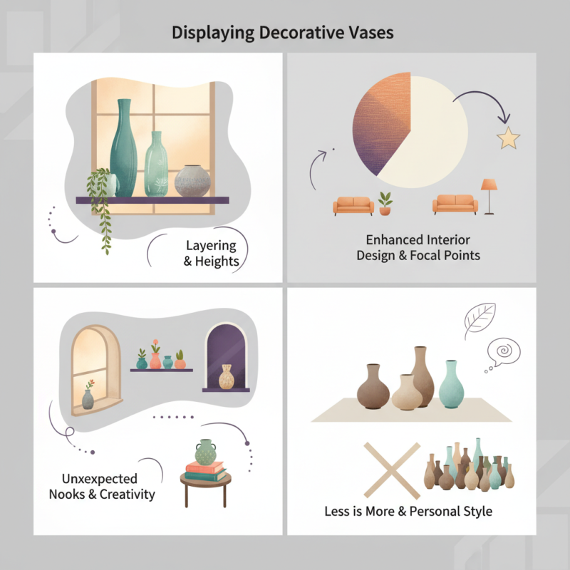 How to Stylishly Display Decorative Vases at Home?