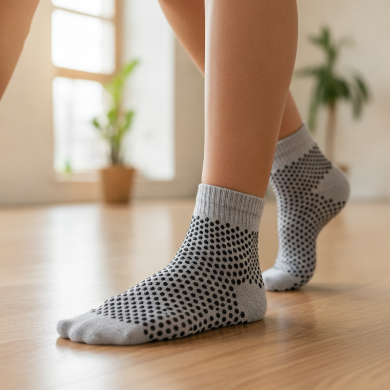 What are the Benefits of Anti Slip Yoga Socks?