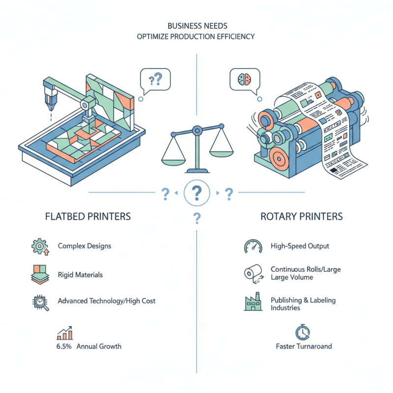 How to Choose Between Flatbed and Rotary Printers?