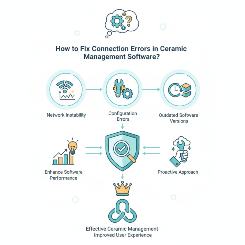 How to Fix Connection Errors in Ceramic Management Software?