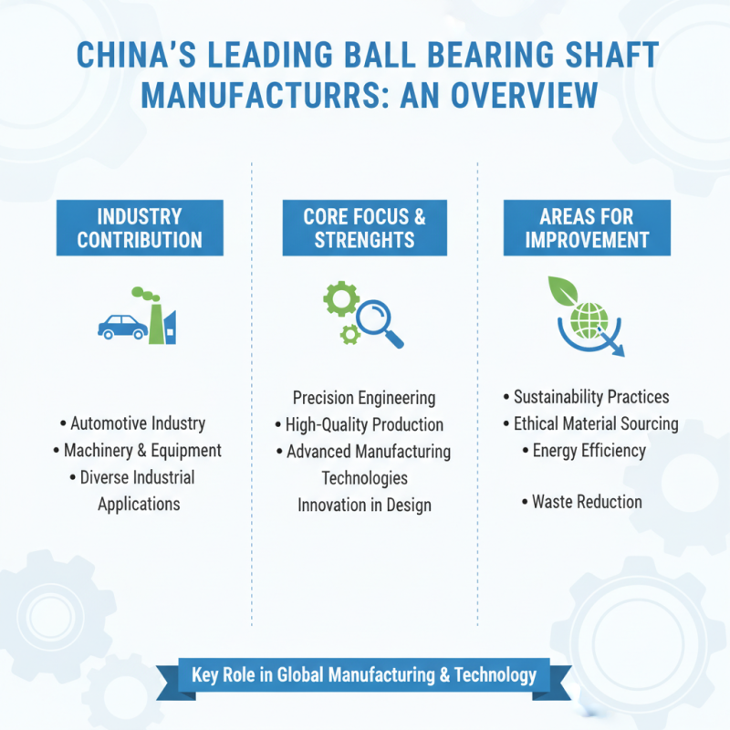 China Top Ball Bearing Shaft Manufacturers and Innovations?