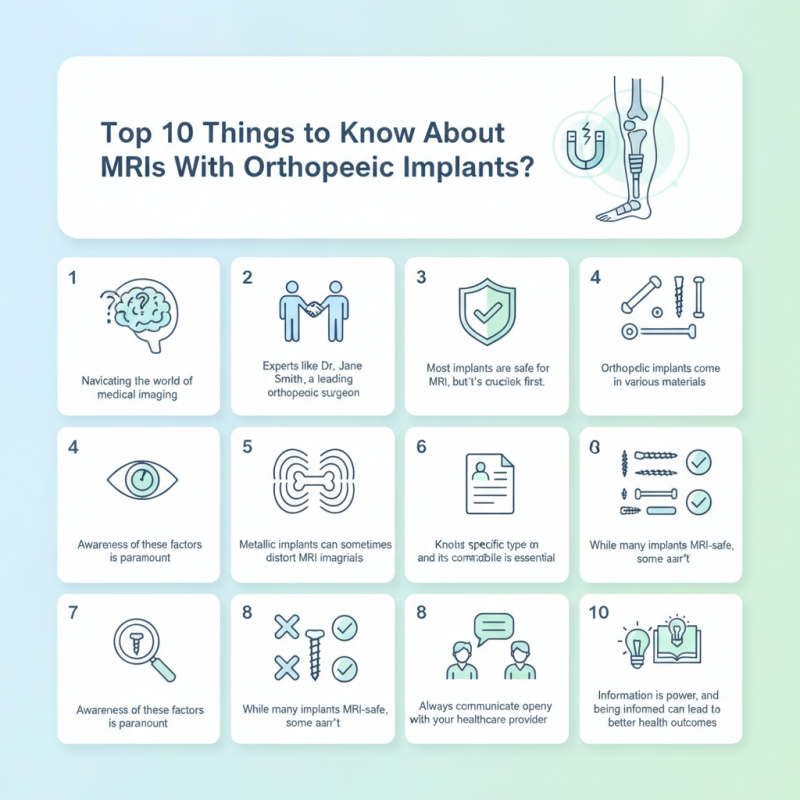 Top 10 Things to Know About MRIs With Orthopedic Implants?