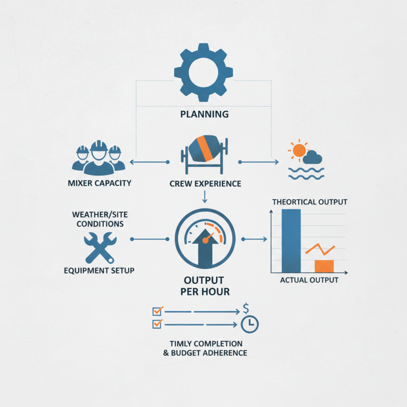 How to Calculate Concrete Output per Hour for Your Projects?