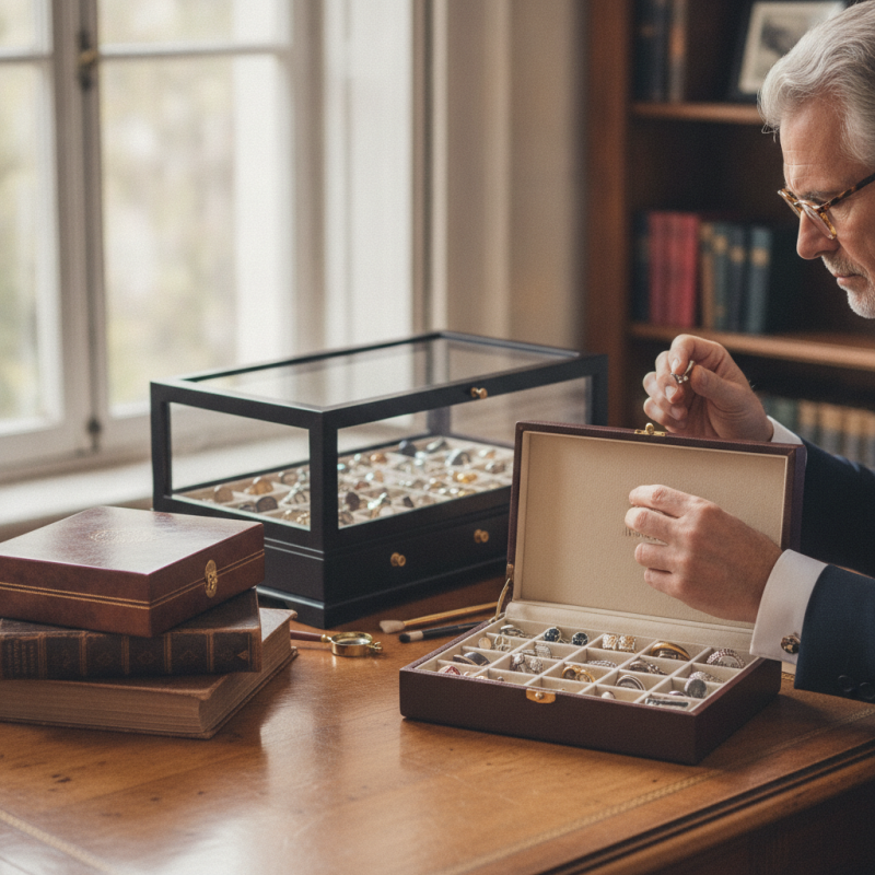 How to Choose the Best Cufflink Box for Your Collection?