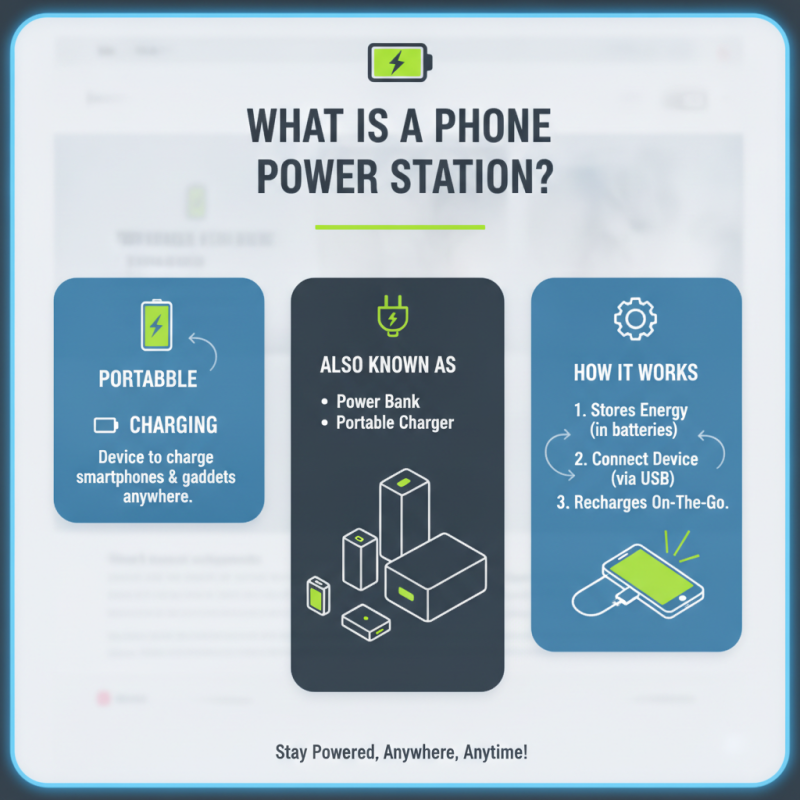 What is a Phone Power Station and How Does It Work?
