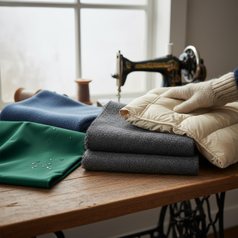 How to Choose Fabrics for Warm Winter Coats?
