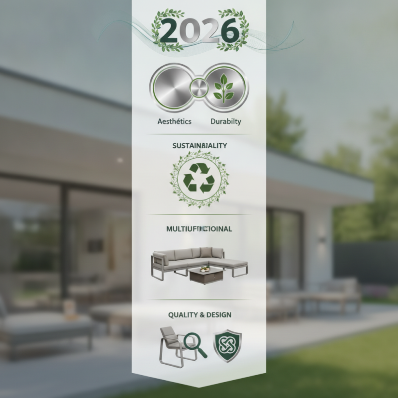 2026 Best Aluminium Garden Furniture Trends for Your Home?
