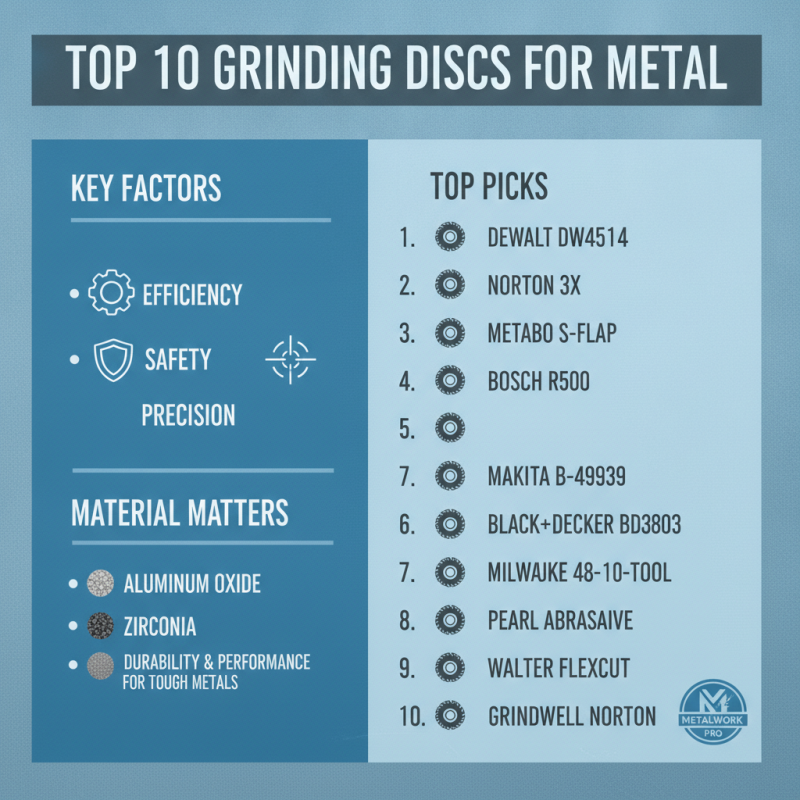 Top 10 Grinding Discs for Perfect Cutting and Grinding Performance?