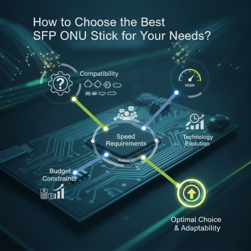How to Choose the Best SFP ONU Stick for Your Needs?