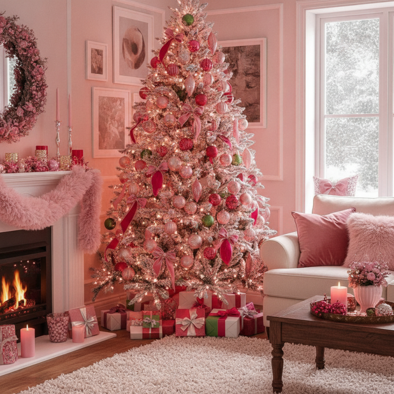 How to Choose Pink Christmas Decorations for Your Holiday Home?