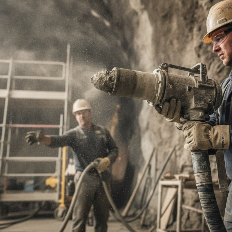 How to Prevent Frequent Blocking of Shotcrete Nozzles?