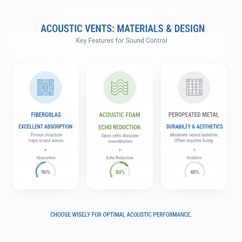 How to Choose the Best Acoustic Vents for Your Project?