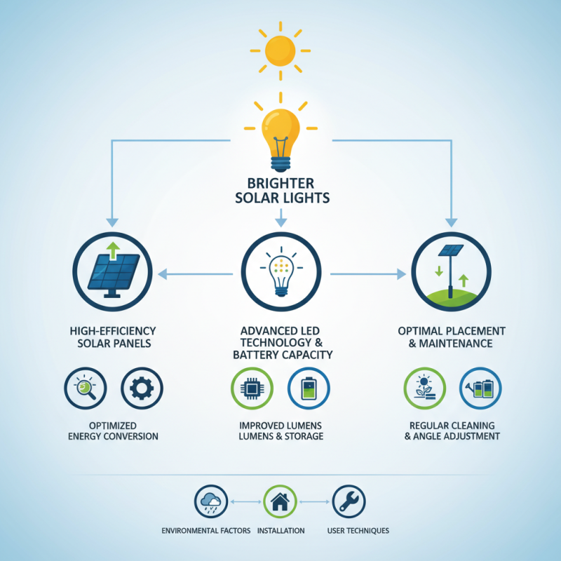 How to Make Solar Lights Brighter for Better Illumination?