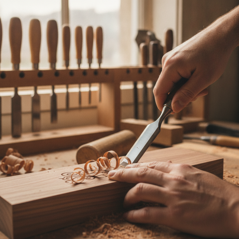 Why is using chisels the best way to cut wood?