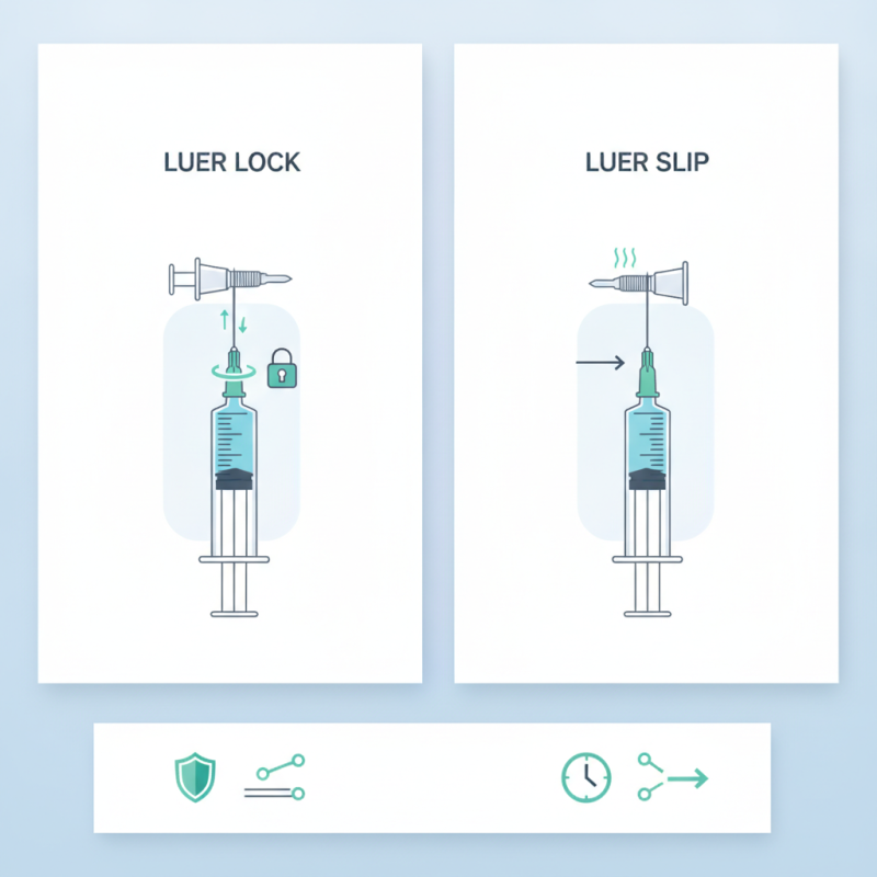 What is the Difference Between Luer Lock and Luer Slip Syringes?