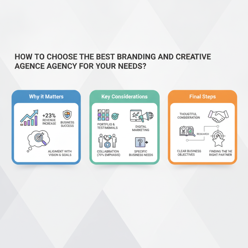 How to Choose the Best Branding and Creative Agency for Your Needs?