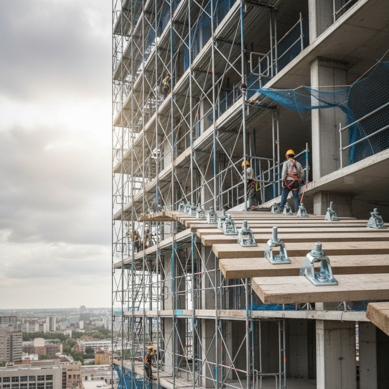 Why Are Board Retaining Clamps Essential for High Rise Scaffolding?