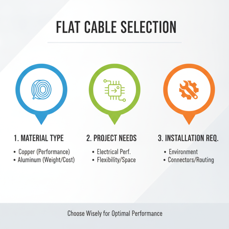Three Core Flat Cable Tips for Optimal Installation and Performance