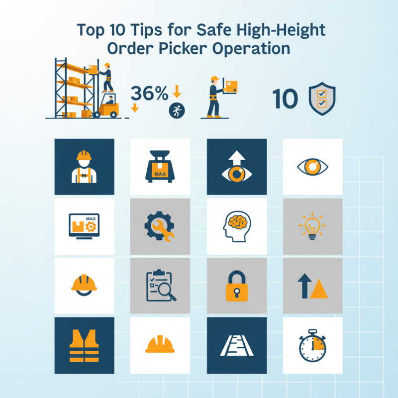 Top 10 Tips for Safe High-Height Order Picker Operation?