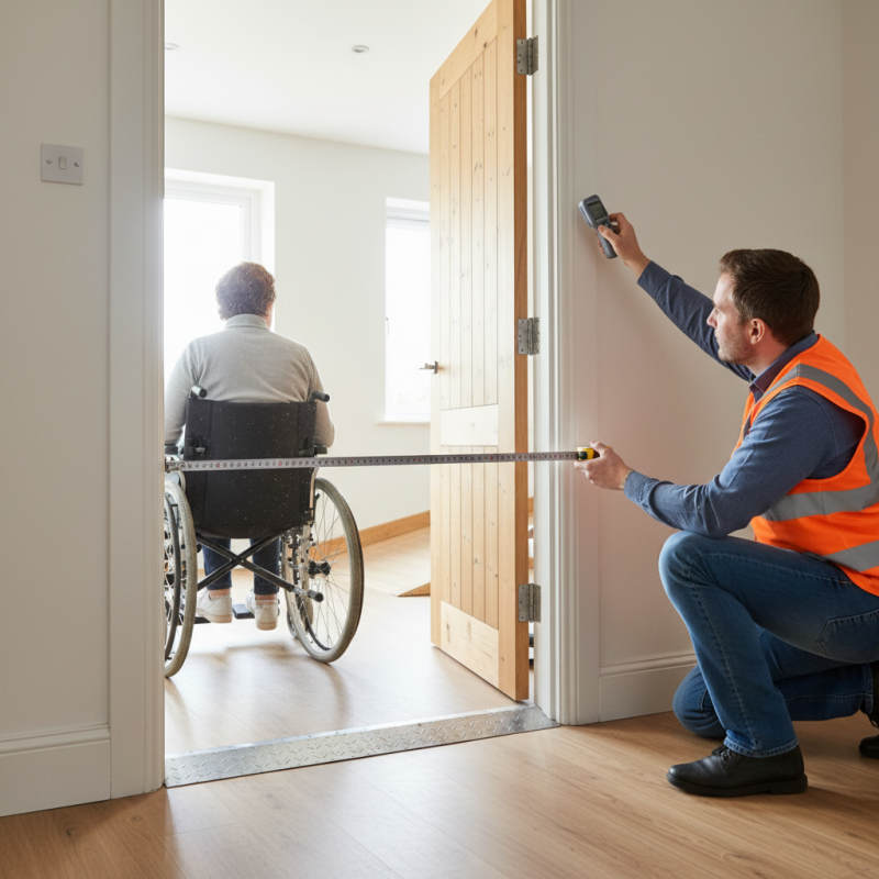 How to Measure Doorways for Wheelchair Accessibility?