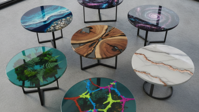 2026 Best Round Epoxy Table Designs for Global Buyers