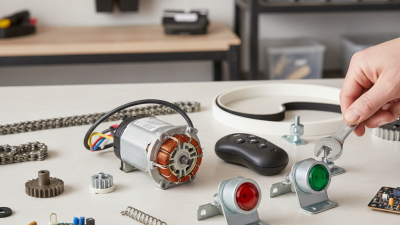 Essential Garage Door Opener Parts You Need to Know?