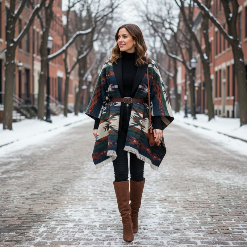 Why You Should Style a Blanket Wrap for Winter Fashion?