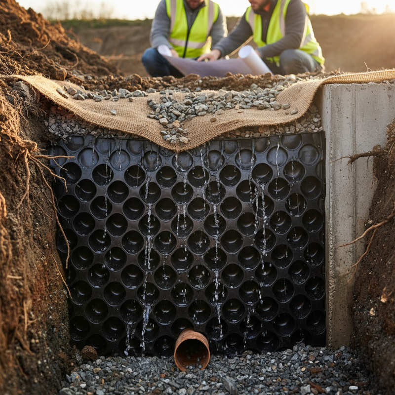 What Are Dimple Drain Sheets and How to Choose Them?