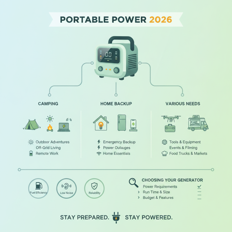 Best Portable Generators for Every Need in 2026
