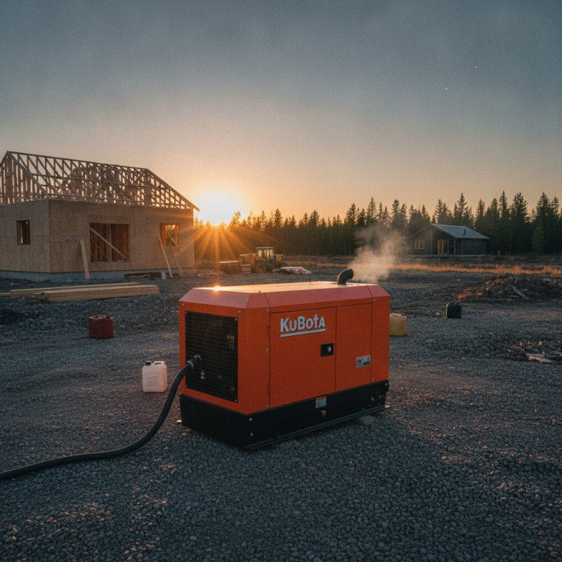 Top 10 Benefits of Using Kubota Diesel Generators for Your Needs?