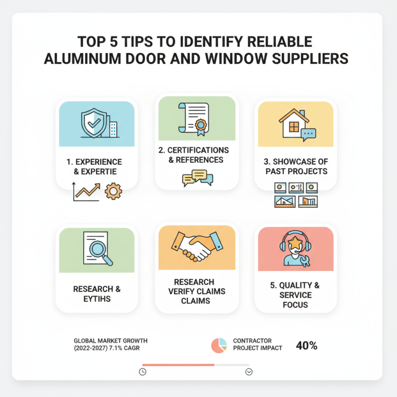 Top 5 Tips to Identify Reliable Aluminum Door and Window Suppliers?