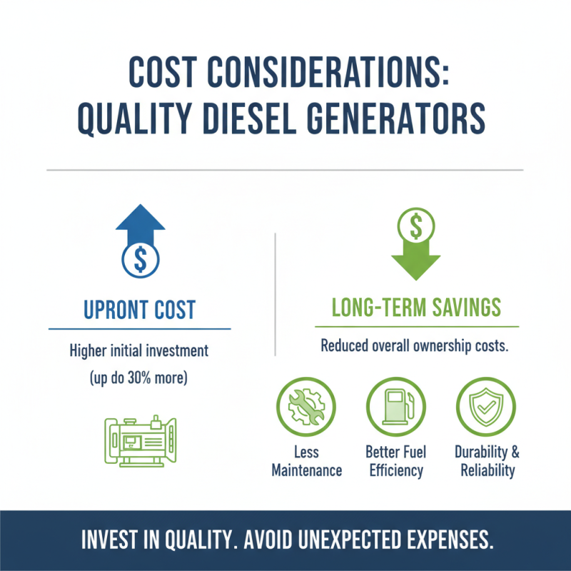 Why Should You Choose the Best Diesel Generator Picture?